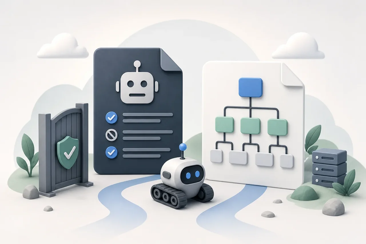 Файл robots.txt, карта сайта и робот-краулер перед защищёнными страницами.